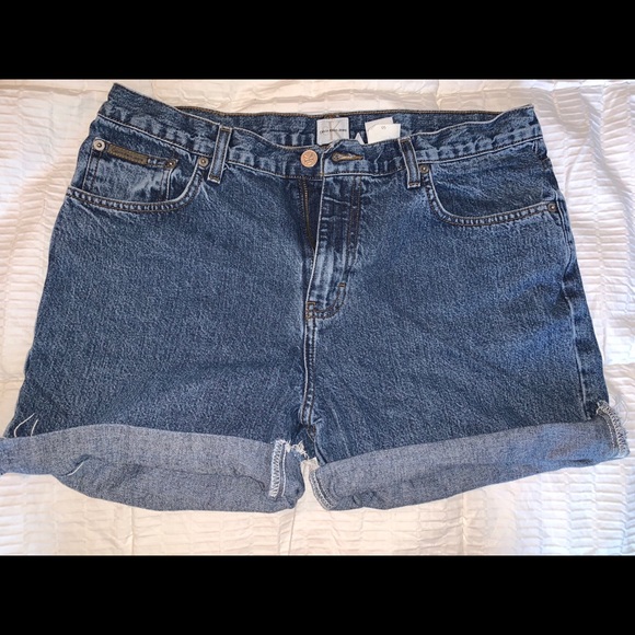 Calvin Klein Jean Cutoffs - Picture 1 of 5